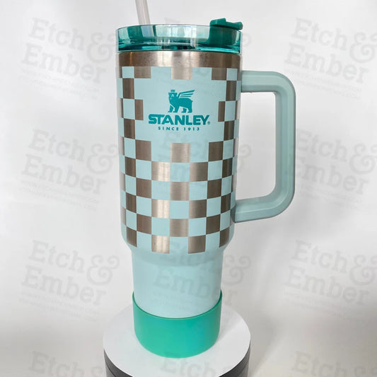 Square Body for Life Engraved Stanley Adventure Quencher 40oz Tumbler 