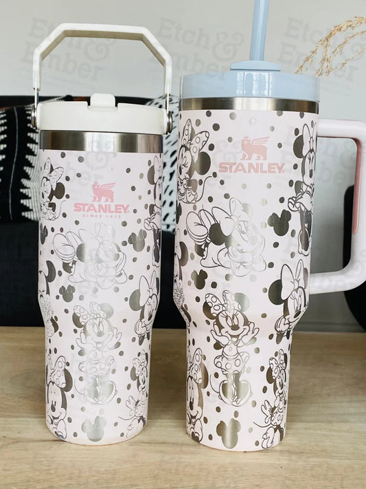 Personalized Stanley Tumbler 30oz 40oz Rose Quartz Custom Engraved  Christmas Gift for Her Insulated Travel Mug Custom Tumbler -  Israel