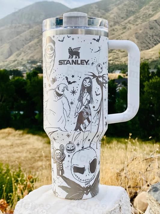 40oz Stanley Tumbler with full engraving – Osborne Custom Designs