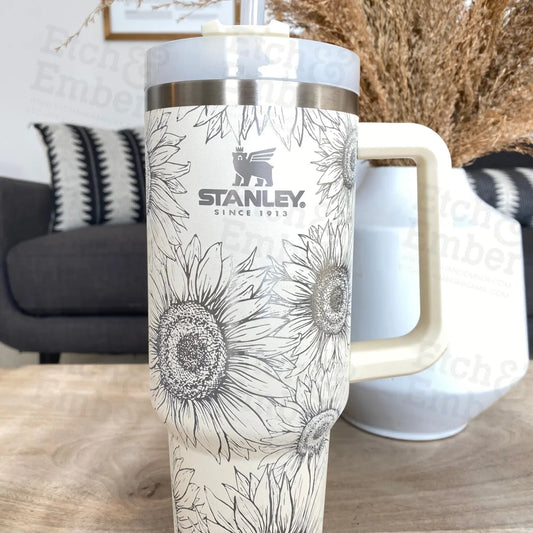 House Plant Custom Stanley Adventure Quencher 40 oz tumbler – Etch