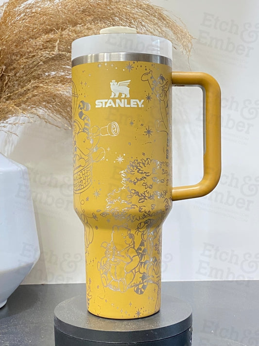 WHITE GRANITE Stanley Tumbler Boot -fits 20-40oz – Etch and Ember