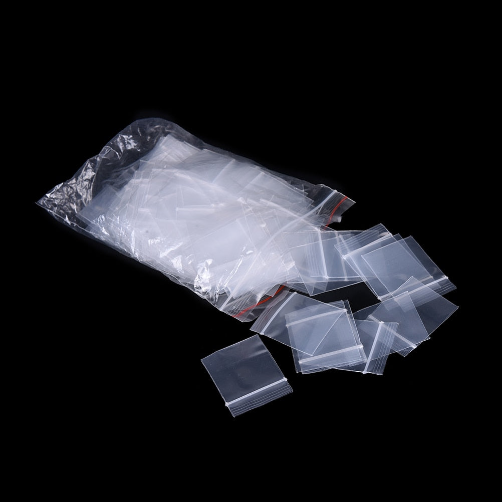 small plastic ziplock bags