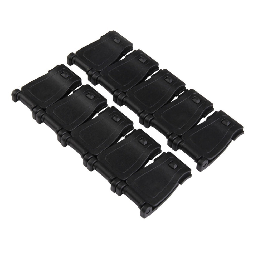 black plastic clips for backpacks