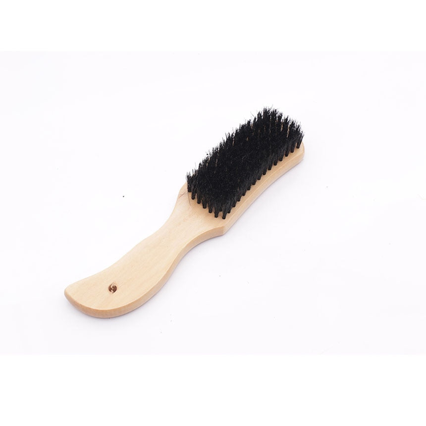 plastic bristle hair brush