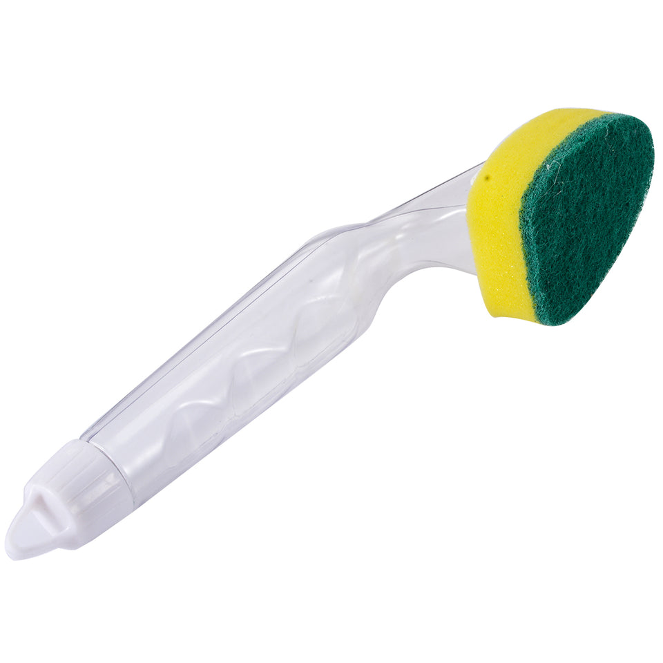 kitchen sponge on a stick