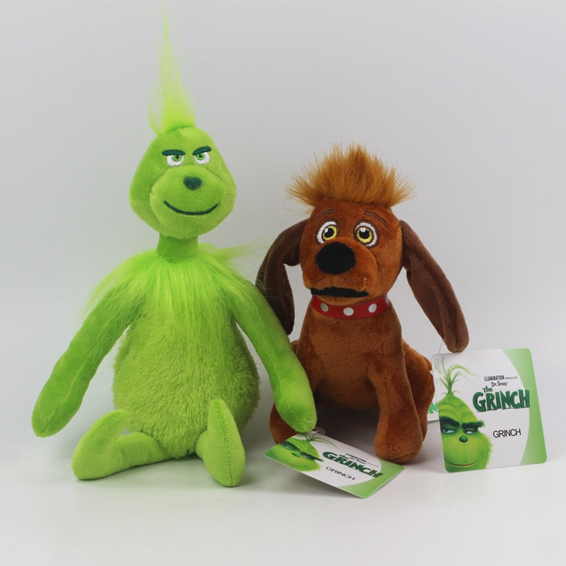 grinch dog stuffed toy