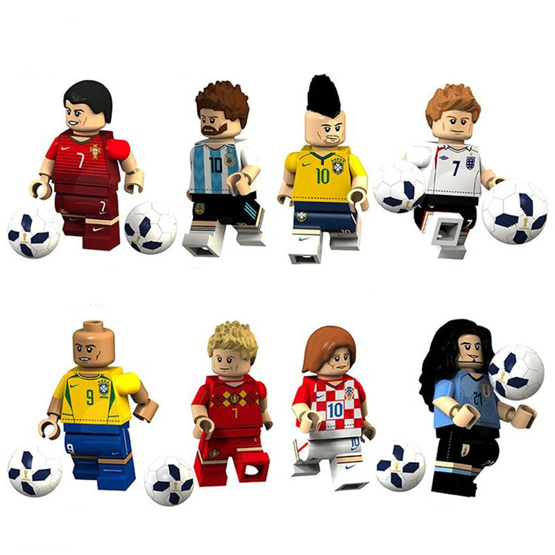 movable football action figures