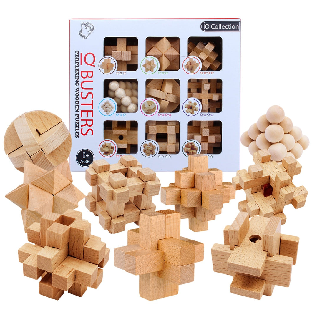 vintage children's wooden puzzles