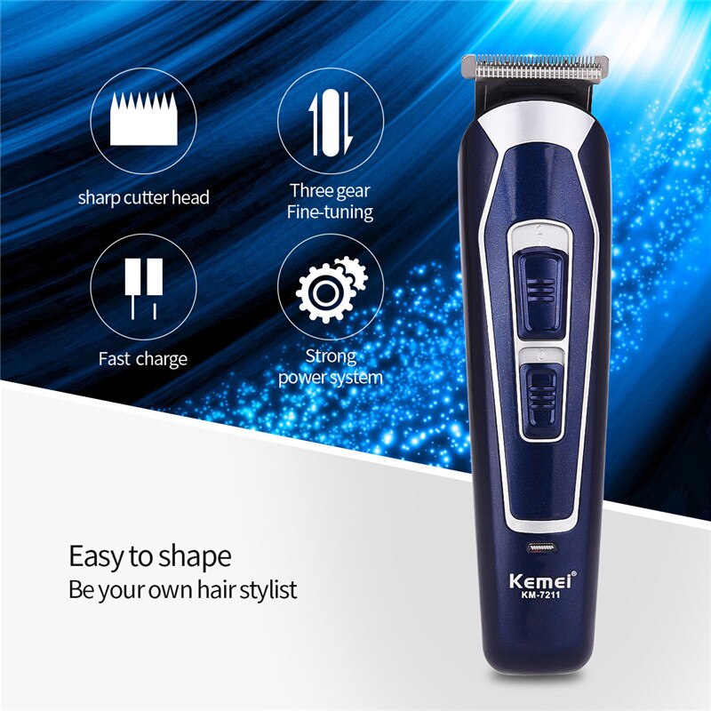 Hair Clipper Trimmer Shaver Razor Fast Rechargeable Professional