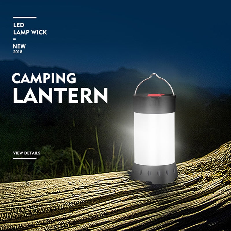 hanging camping lantern