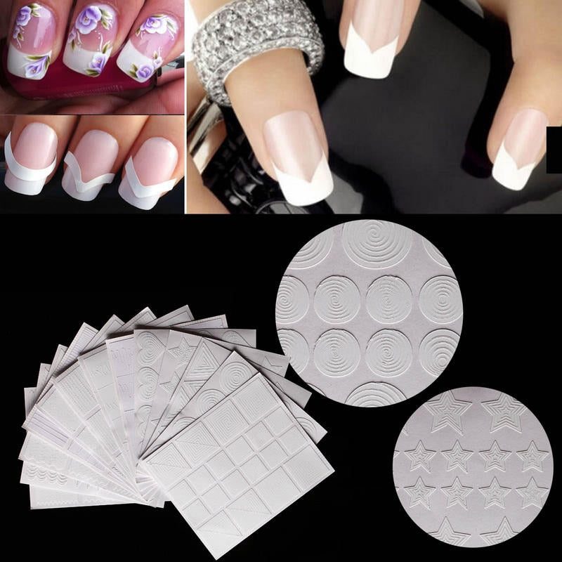 french nail decals