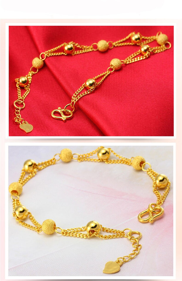 ladies gold bracelets and bangles