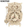 DIY 3D Owl Clock Wooden Model Building Block,161 PCS