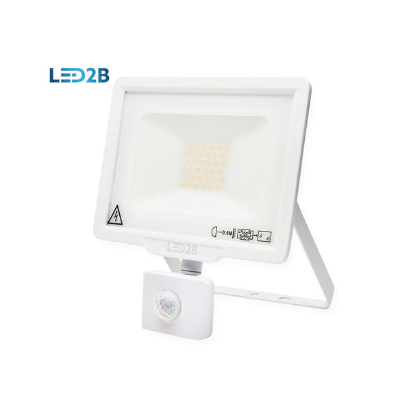 LED MHC Leuchte mit Sensor Weiß Warmweiß/Kaltweiß, 30W IP44 230V (G)