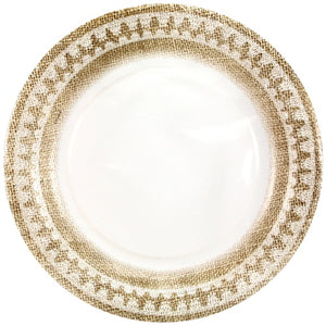 burlap paper plates and napkins