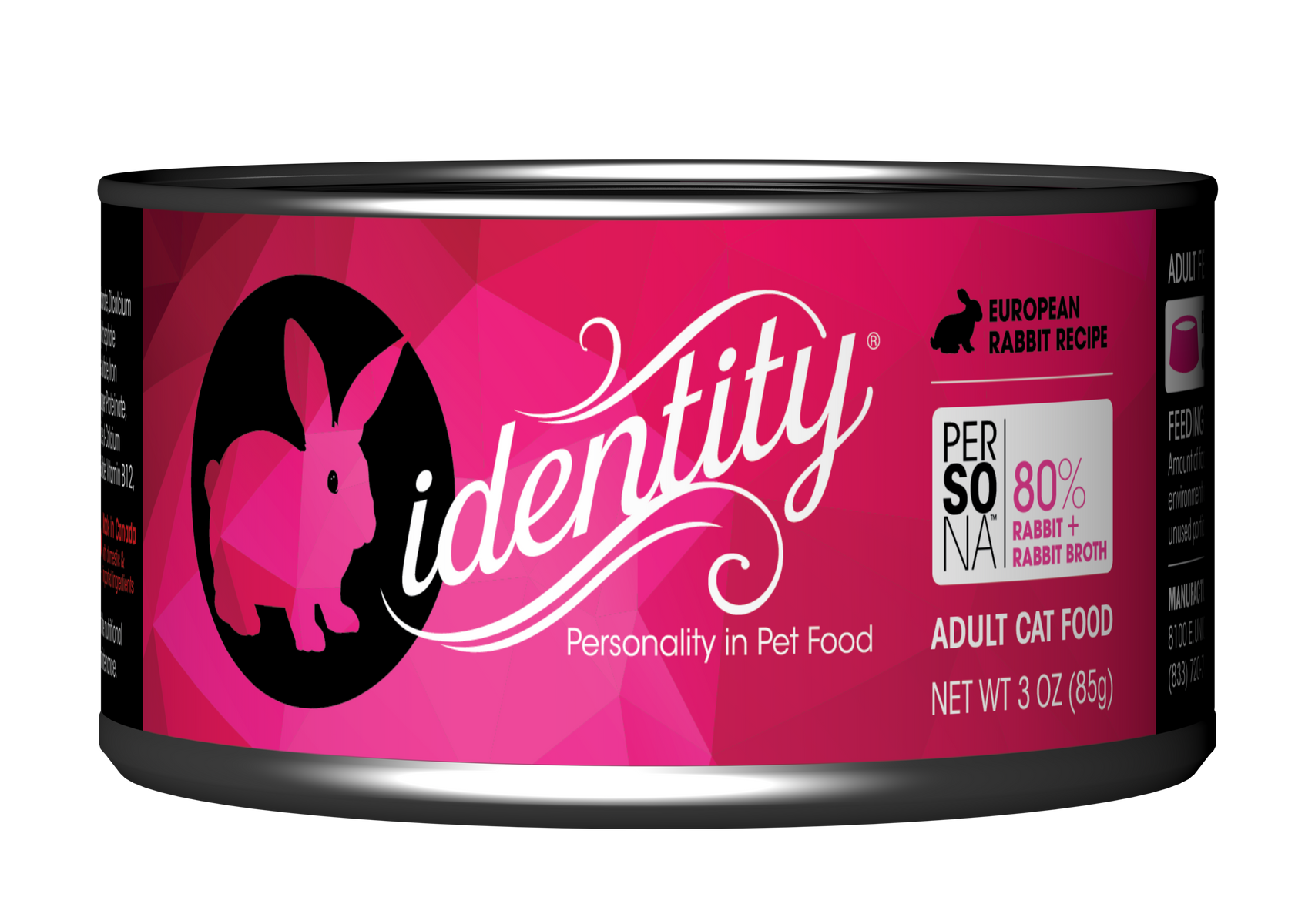 Persona 80% European Rabbit & Rabbit Broth Pâté Wet Cat Food