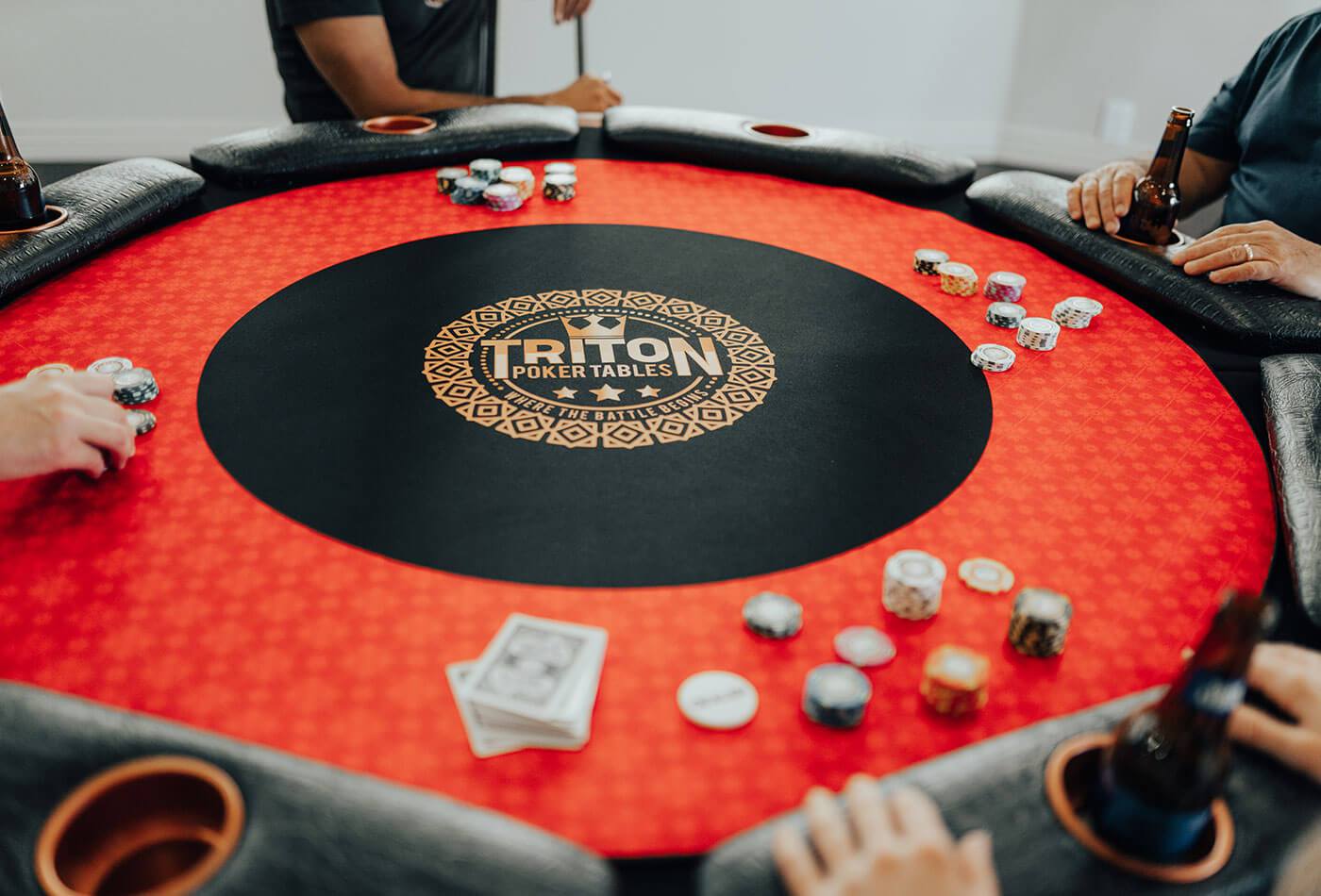 becks ctagon folding poker table