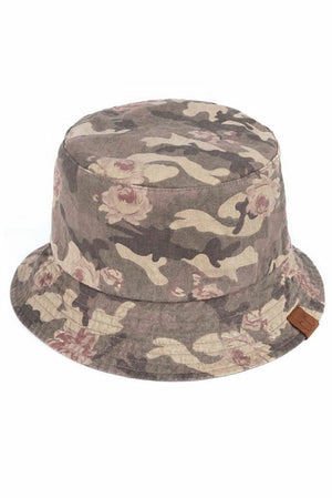 camo rain hat