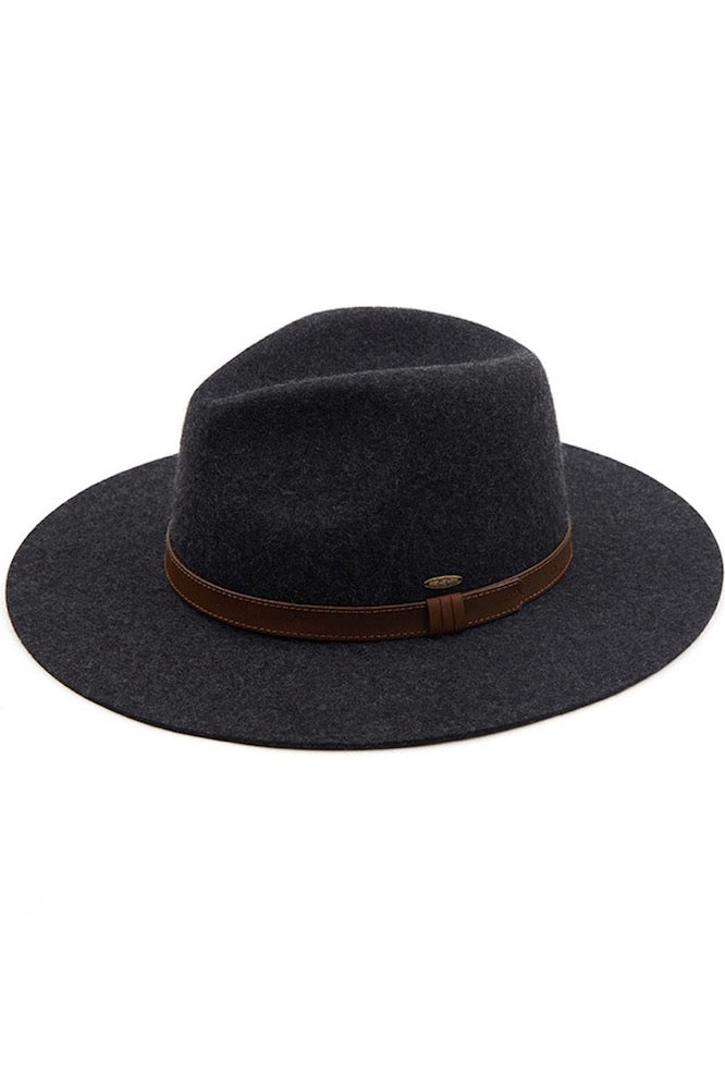 cc banded panama hat