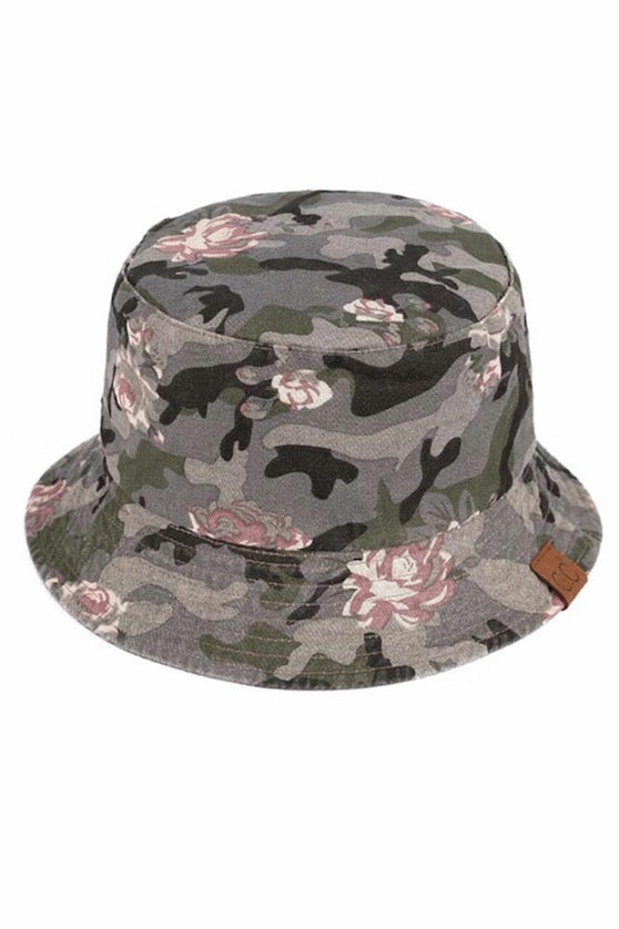 camo rain hat