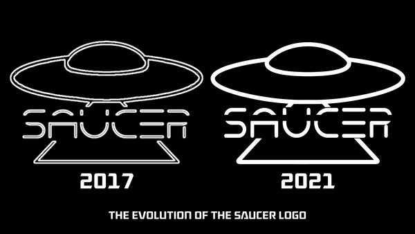 The SAUCER Logo 2017 - 2021 - The Origins of SAUCER