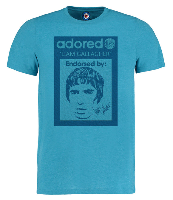 liam gallagher adidas t shirt