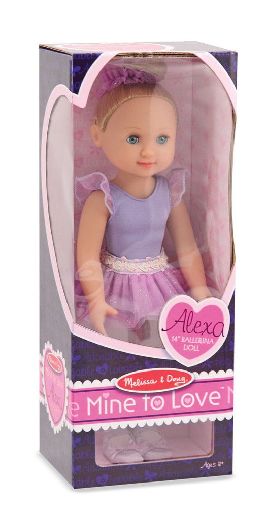 melissa and doug alexa ballerina doll