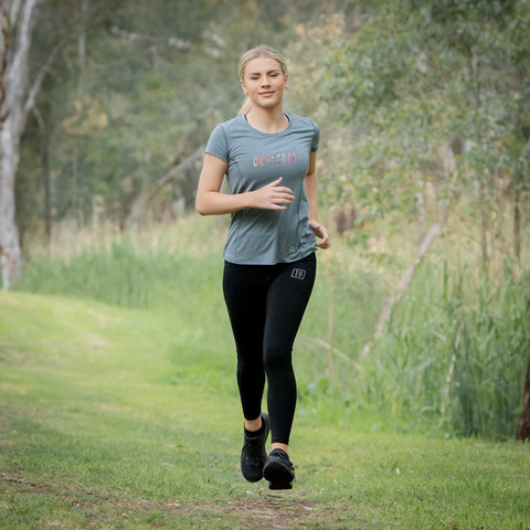 Woman running