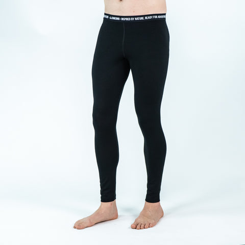 Men's black altitude base layer tights