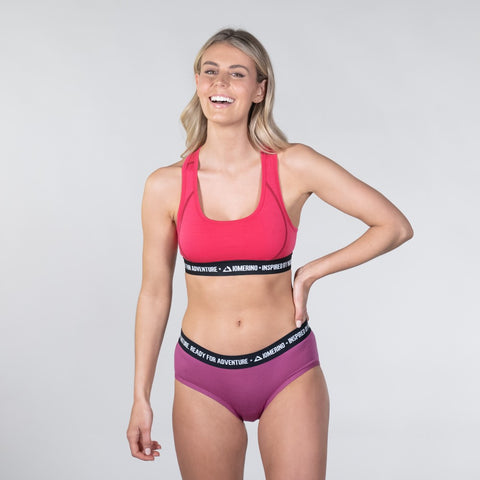 Womens altitude crop top and briefs