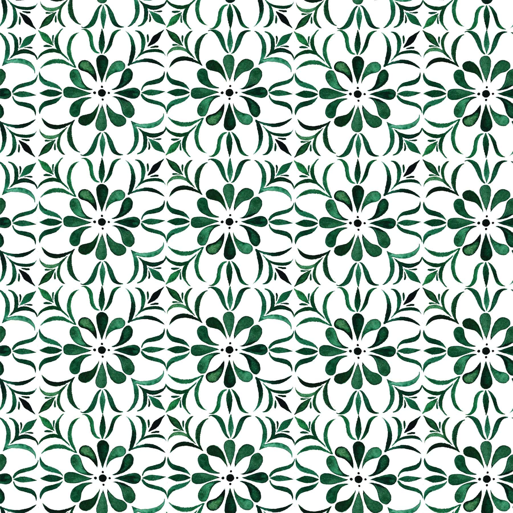 Lovers and Friends Vibin Out Bottom in Green Spanish Tile