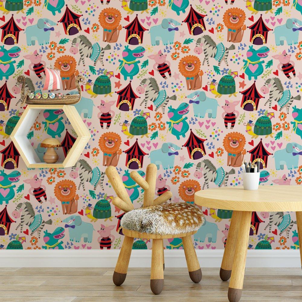 Kids Wallpaper Nursery and Playroom Wallpaper Peel and Stick Premium  Home Decor  Timberlea Interiors