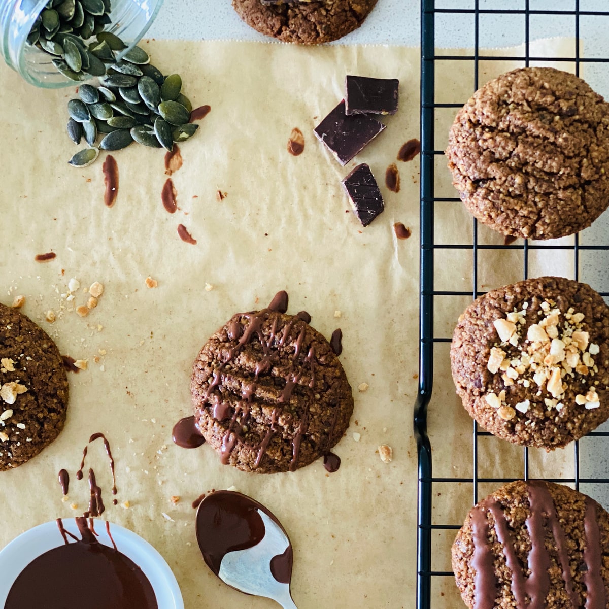 Dark Chocolate Cookies Recipe | Franky's Kitchen
