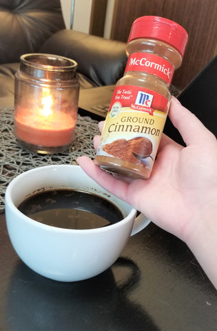 Regular routine - Put cinnamon in your coffee for a healthy start to your day - Living a Sweeter Life Blog