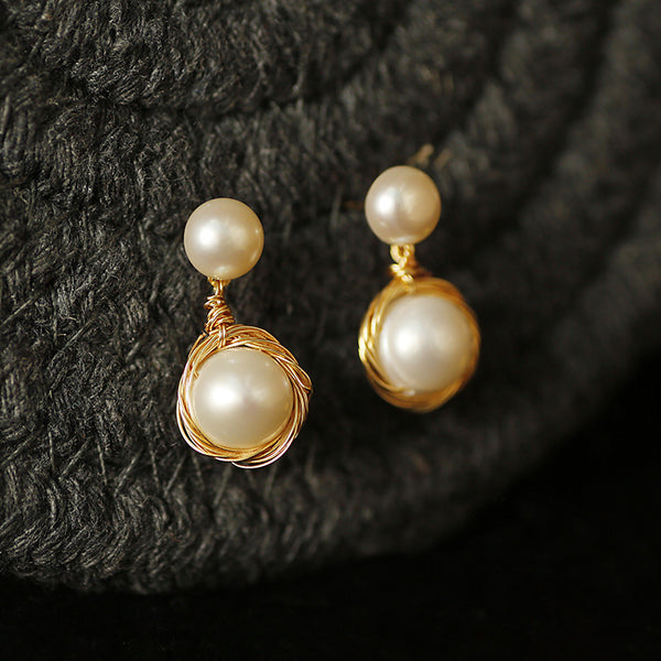 real pearl jewellery designs