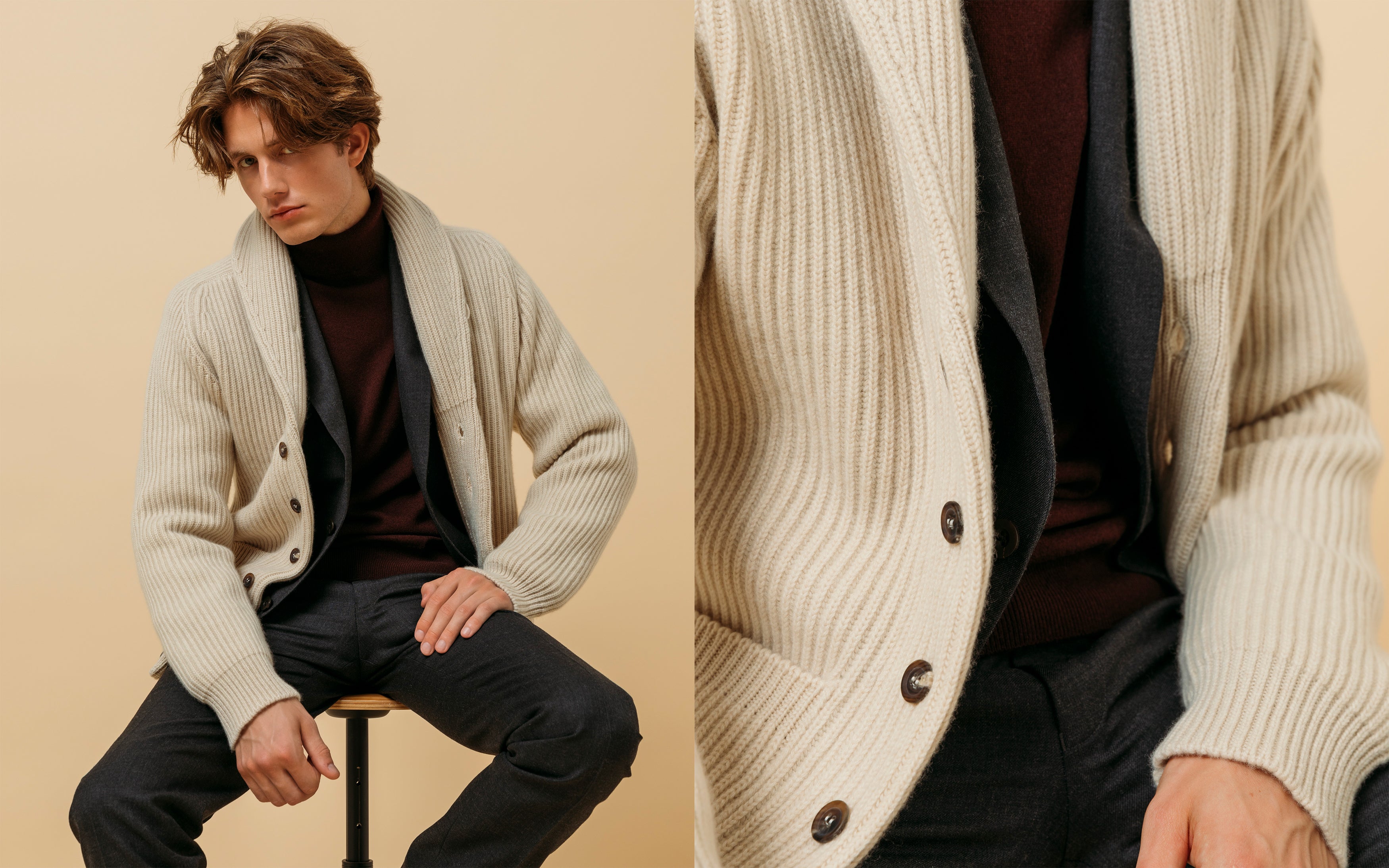 Styling the Shawl Collar Cardigan – Colhay's