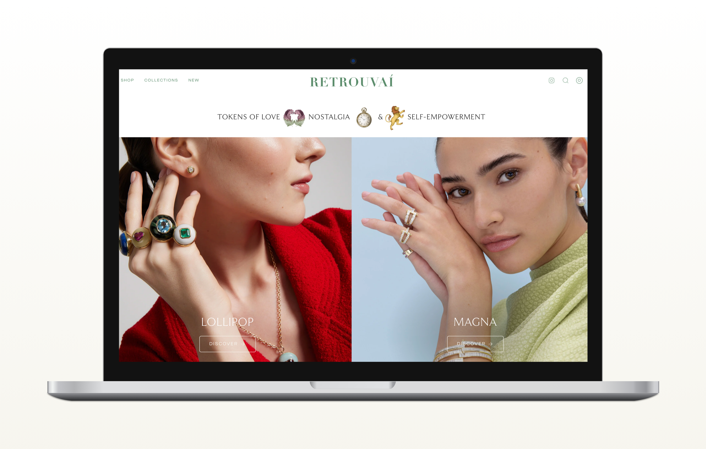 shopify luxury jewelry design