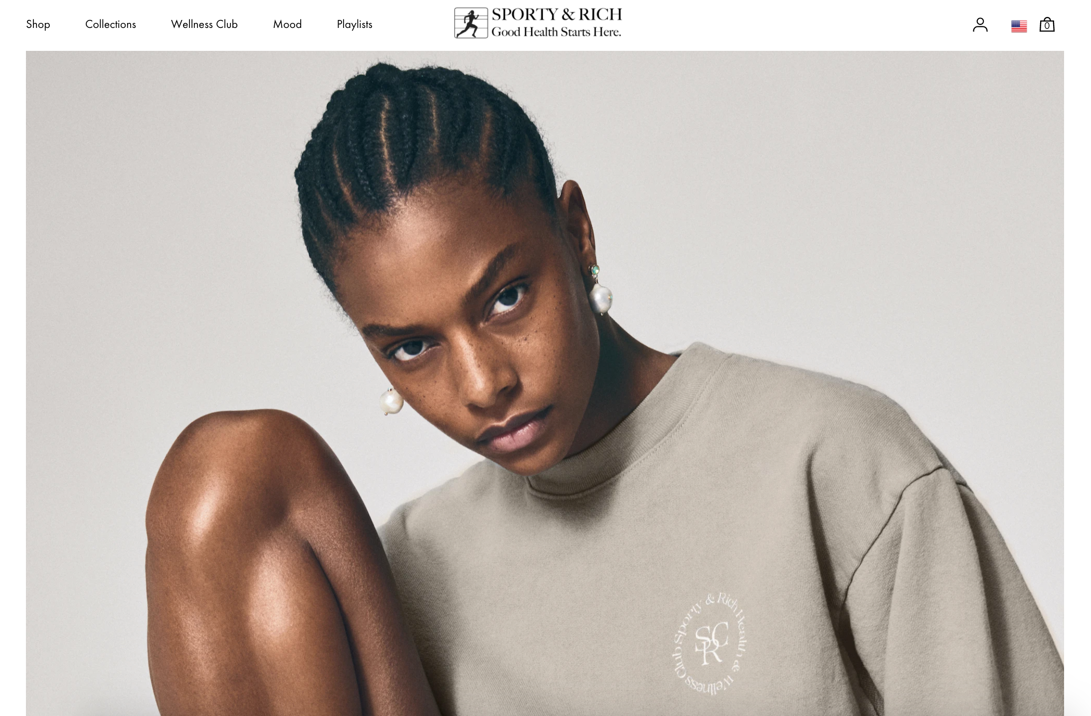 sporty and rich fashion shopify website design