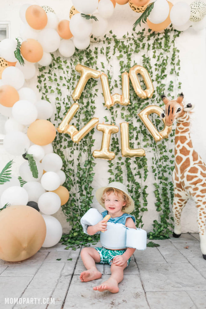Toddler 2nd Birthday Party Ideas Two Wild Safari Themed Birthday Party by Momo Party