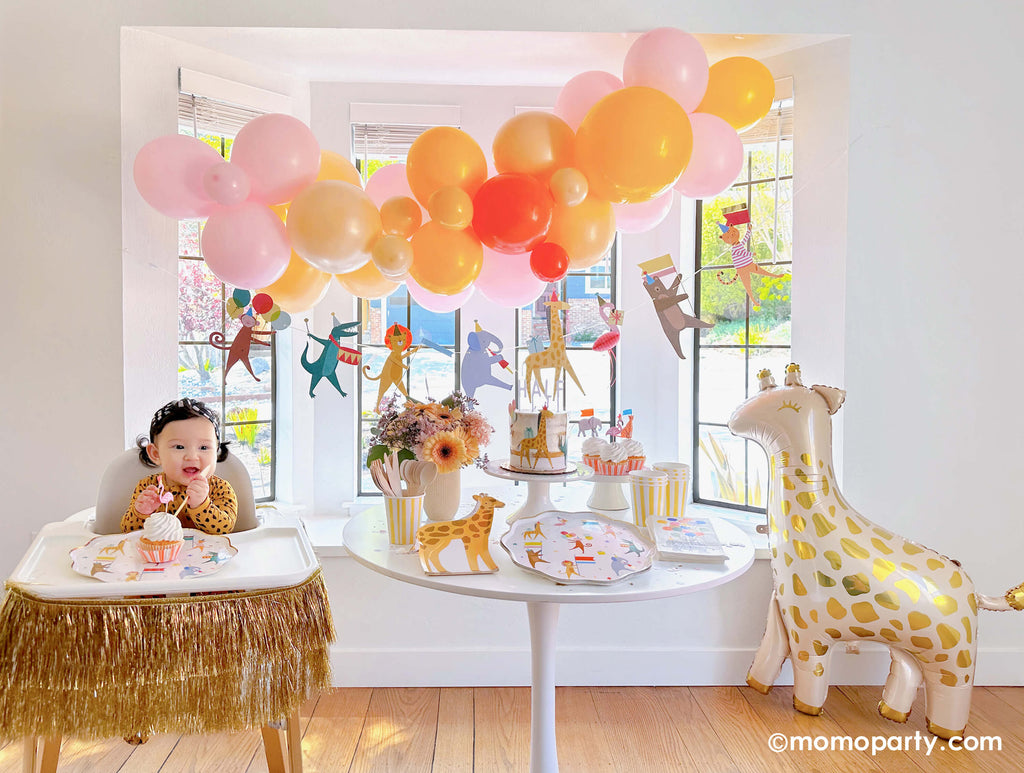 Baby's Half Birthday Party Ideas by Momo Party_6 Month Old Baby Celebration