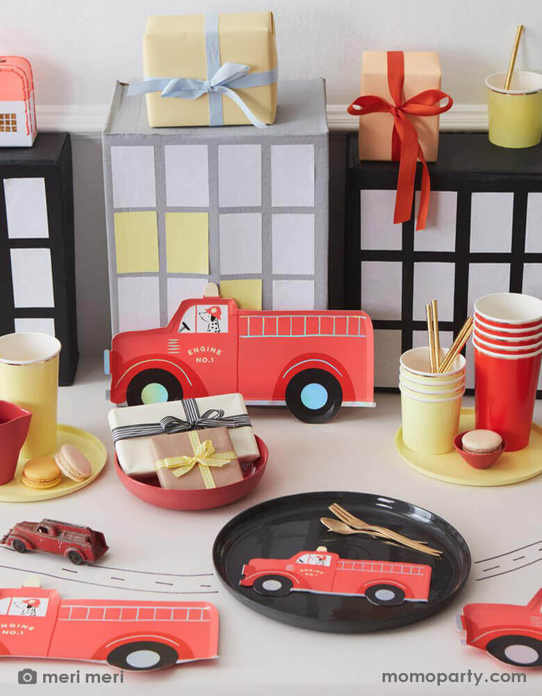 “Engine No. 1” Fire Truck Themed First Birthday_Momo Party_Fire Truck Collection