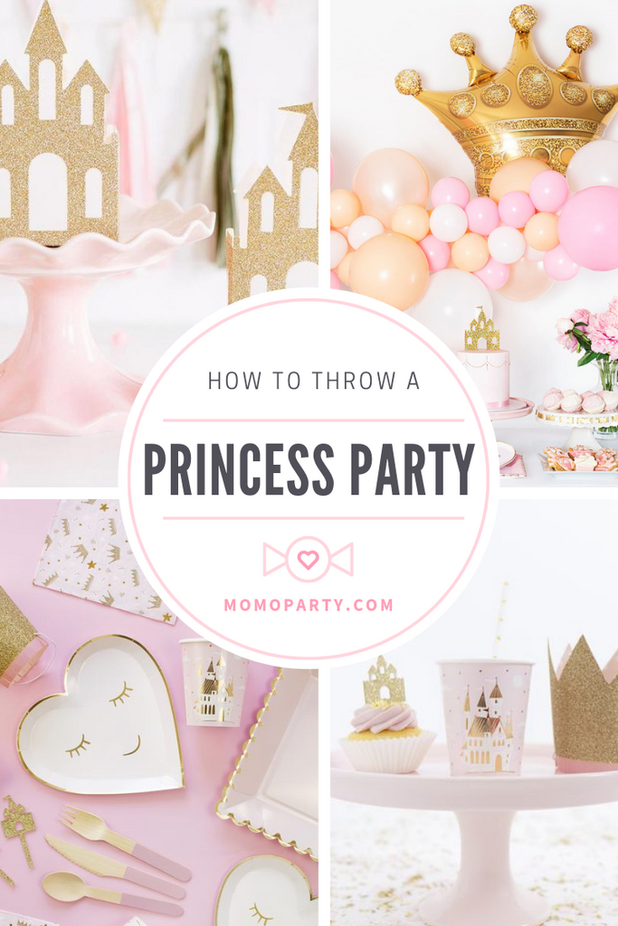 First Birthday Party Ideas for Girls_Princess Theme