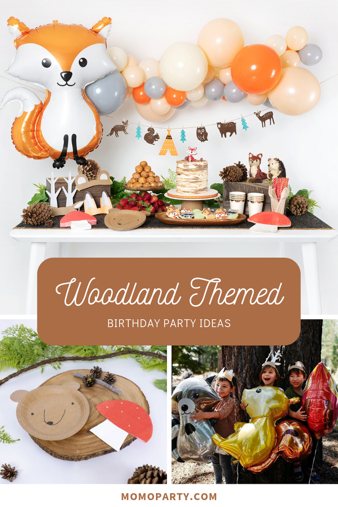 Baby's First Birthday Party Ideas_Woodland Party