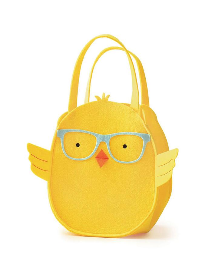 Kids Easter Ideas Cutie-Chick-Basket for Egg Hunts by Momo Party