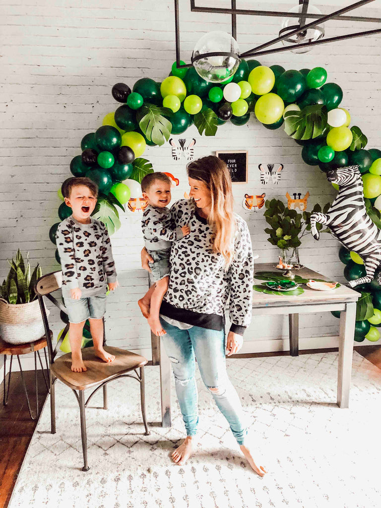 Kids Safari Zoo Themed Party at Home During social distancing