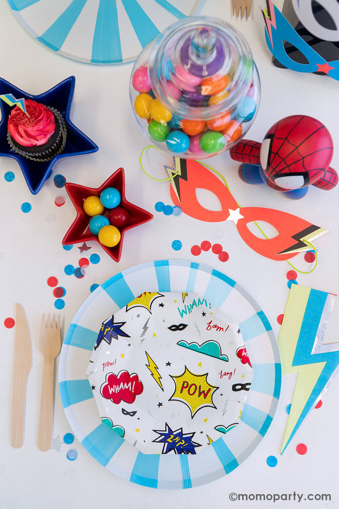 A Marvel Action Decor for your Child's birthday in your city.