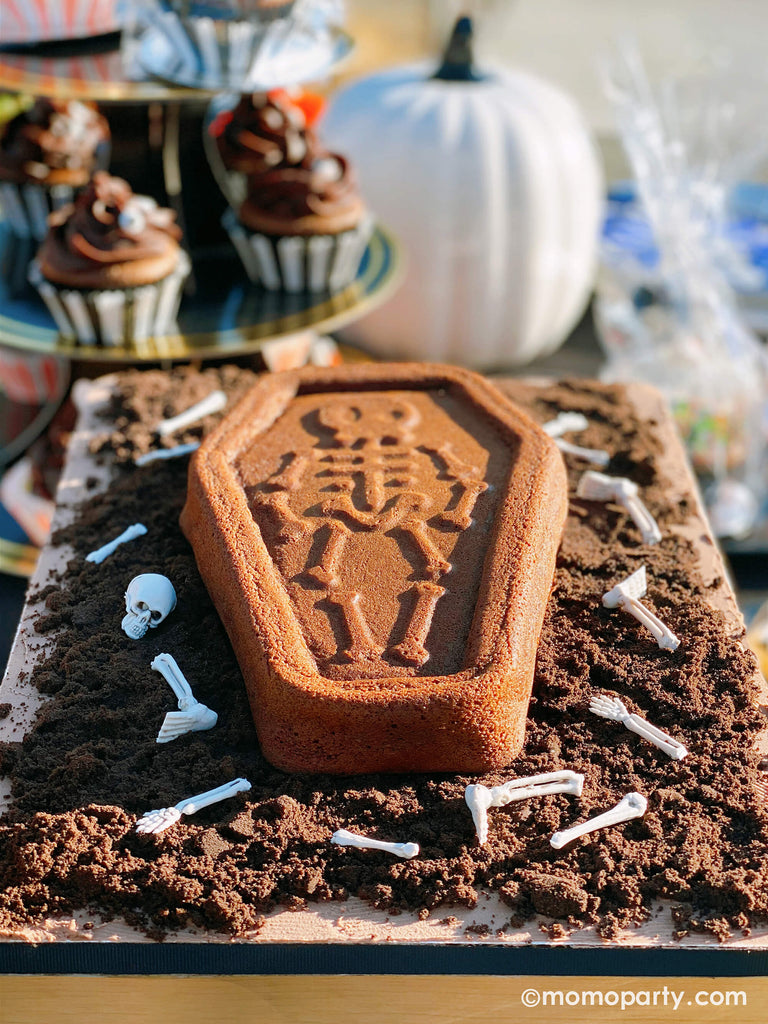 Simple Halloween Coffin Cake Recipe