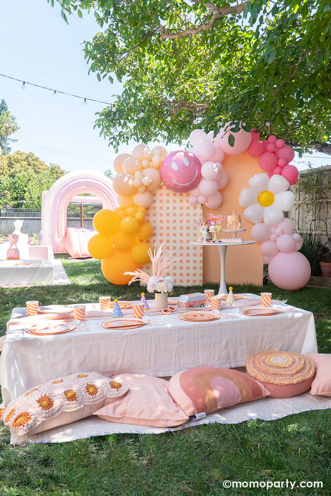 Momo-Party_One-Groovy-Baby_Groovy One First-Birthday-Party_Decoration Set-up