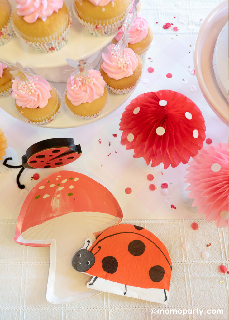 Kid's Spring Fairy Themed Table Set Ideas