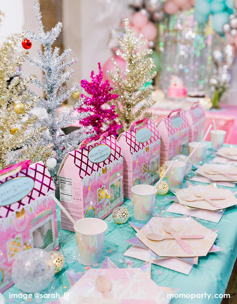 Momo Party_Winter-Wonderland-Party_Table Decoration